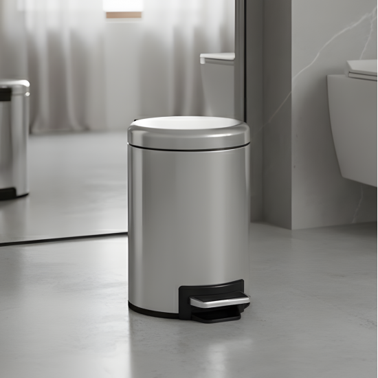Stainless Steel Trash Can 12 L